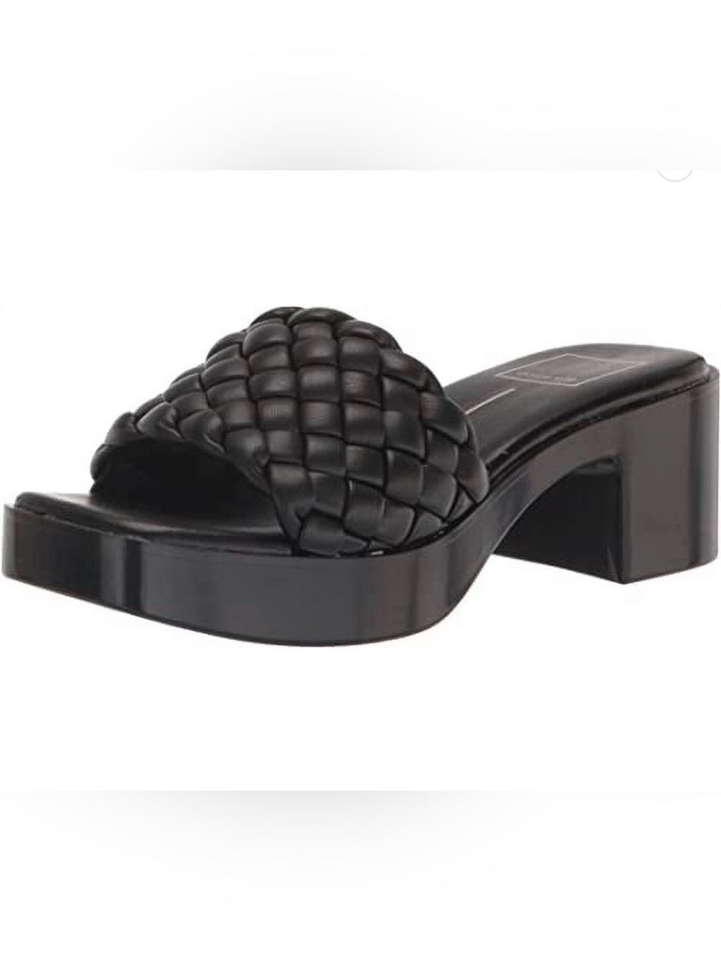 Dolce Vita Goldy Black Stella Slides Sandals